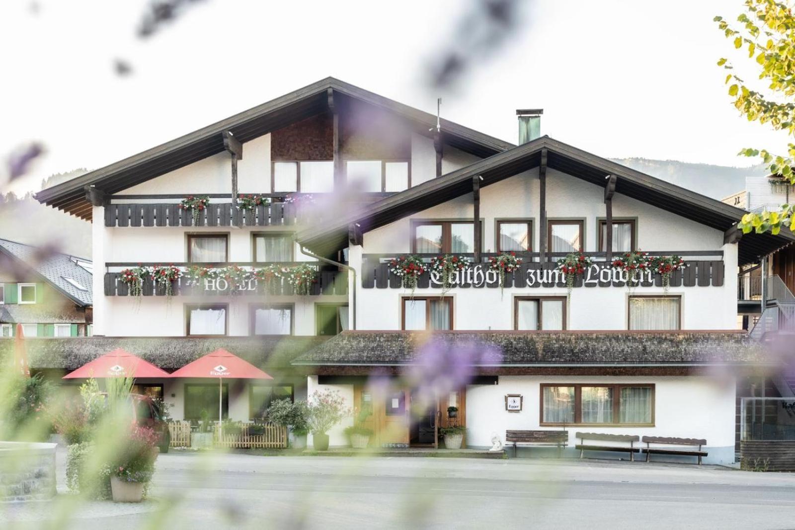 Hotel Loewen Lingenau Exterior foto